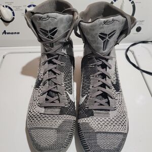 Nike Gray and Black Athletic Shoes